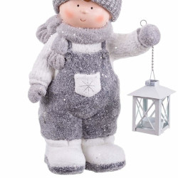 Christmas bauble White Grey Children 23,5 x 16,5 x 42 cm