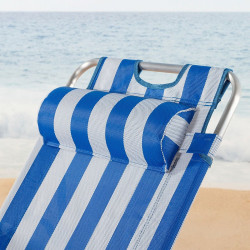 Reclining lounder Aktive Striped 153 x 33 x 47 cm