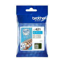 Original Ink Cartridge Brother LC421 Cyan (5 Units)