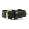 Dog collar Gloria Duna Black Golden (40 x 2 cm)