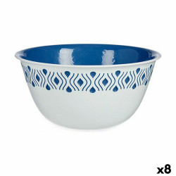 Salad Bowl Stefanplast Tosca Blue Plastic 29 x 13 x 29 cm (8 Units)