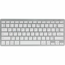 Bluetooth Keyboard Bluestork KB-MINI-PC-MAC/FR Azerty French White