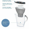 Filter jug Brita Carafe Marella Graphite Plastic 2,4 L