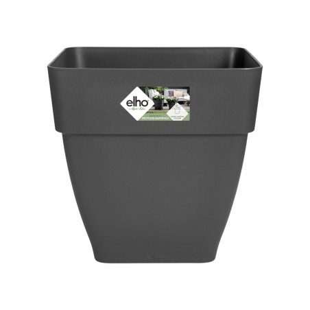 Plant pot Elho Black Ø 36 cm Plastic Squared Modern