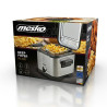 Deep-fat Fryer Mesko MS 4910 Black Silver 900 W 1,5 L