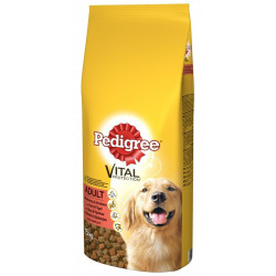 Fodder Pedigree Vital Adult Chicken Veal 15 kg