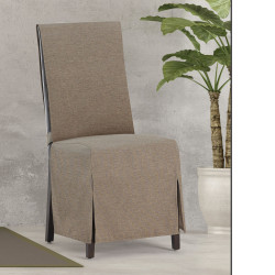 Chair Cover Eysa VALERIA Beige 40 x 135 x 45 cm 2 Units