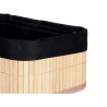 Organisers Set Black Natural Bamboo 31 x 12 x 21 cm (4 Units)