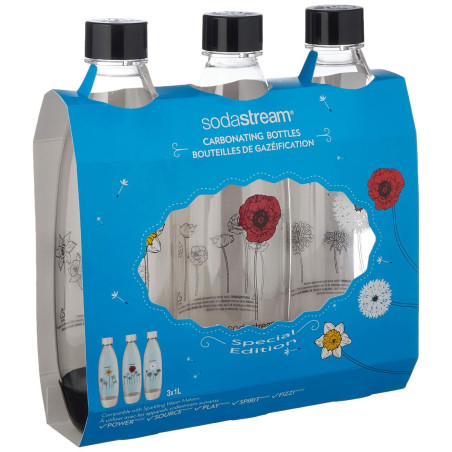 Bottle sodastream 3000143 Soda Machine 3 Pieces 1 L