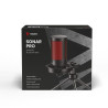 Table-top Microphone Savio SONAR PRO 01 Black Red