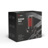 Table-top Microphone Savio SONAR PRO 01 Black Red