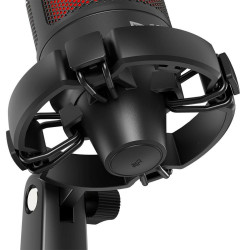 Table-top Microphone Savio SONAR PRO 01 Black Red