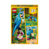 Playset Lego Creator 31136 Exotic parrot with frog and fish 3-in-1 253 Pieces