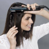 Hair Straightener Rowenta Liss & Curl Ultimate Shine Black