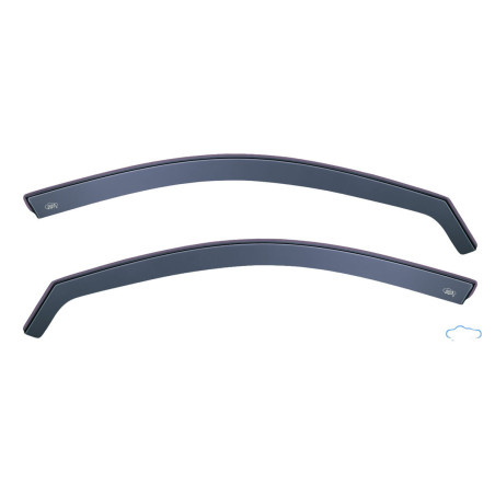 Wind deflector DGA DGA06046 2 Pieces Frontal