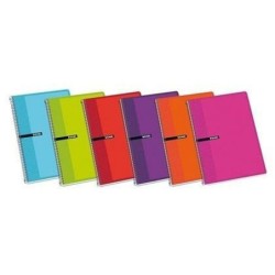 Notebook ENRI Soft cover 80 Sheets 21,5 x 15,5 cm (10 Units)