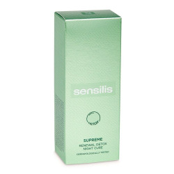 Night-time Anti-aging Cream Sensilis Supreme Renewal Detox Cure (30 ml)