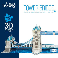 3D Puzzle Colorbaby Tower Bridge 120 Pieces 77,5 x 23 x 18 cm (6 Units)