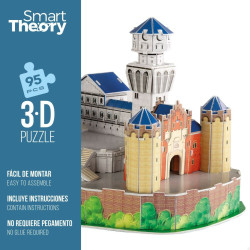 3D Puzzle Colorbaby New Swan Castle 95 Pieces 43,5 x 33 x 18,5 cm (6 Units)