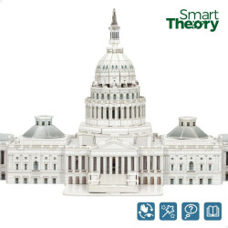 3D Puzzle Colorbaby Capitolio 126 Pieces 52,5 x 20,5 x 23,5 cm (6 Units)