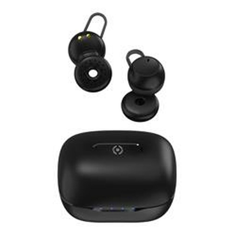 Headphones with Microphone Celly AMBIENTALBK Black