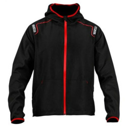 Adult-sized Jacket Sparco Stopper Black (Size XXL)