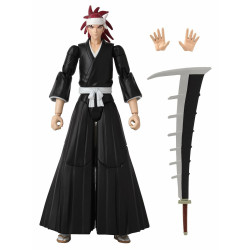 Action Figure Bandai Anime Heroes - Bleach: Renji Abarai 17 cm