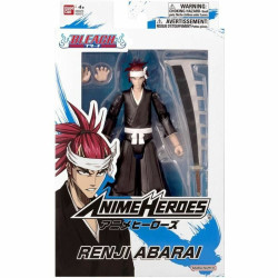 Action Figure Bandai Anime Heroes - Bleach: Renji Abarai 17 cm