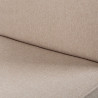 Chair cushion Beige 123 x 48 x 4 cm