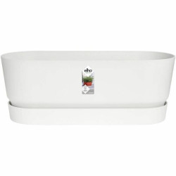 Planter Elho   White 50 cm Plastic