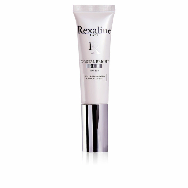 Moisturising Matt Liquid Rexaline Crystal Bright Spf 50 Hyaluronic Acid (30 ml)