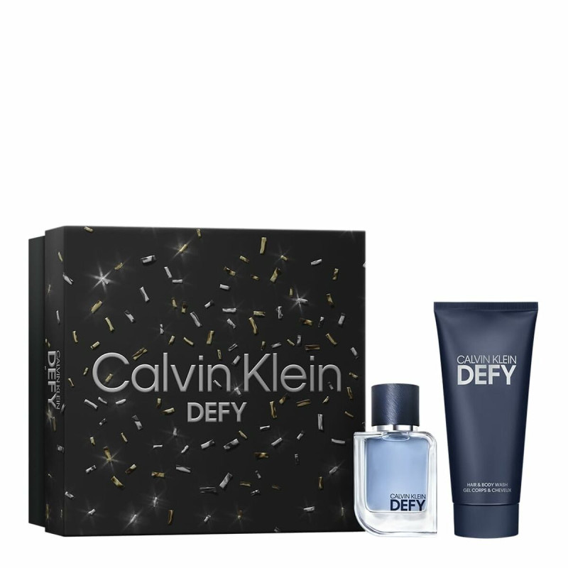 Men's Perfume Set Calvin Klein EDT Defy 2 Pieces