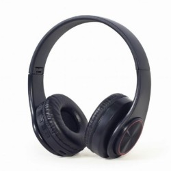 Headphones with Microphone GEMBIRD BHP-LED-01 Black