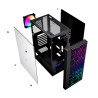 ATX Semi-tower Box GEMBIRD Fornax 2500 ARGB Black Multicolour