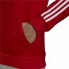 Men’s Hoodie Adidas Essentials Fleece 3 Stripes Red