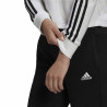 Women’s Hoodie Adidas Essentials Cropped 3 Stripes White