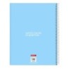 Notebook Benetton Spring Sky blue A4 120 Sheets