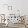 Stain-proof tablecloth Belum White 180 x 200 cm Spots XL