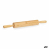 Pastry Roller Bamboo 45 x 5 x 5 cm (12 Units)