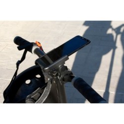 Bike Phone Holder CoolBox COO-PZ06 Black Aluminium Plastic