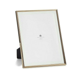 Photo frame Golden Crystal Steel (15,5 x 28 x 22,9 cm) (12 Units)