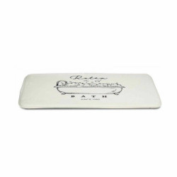 Bath rug Relax Bath White 40 x 1,5 x 60 cm (12 Units)