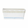 Self-watering planter Stefanplast Cloe White Plastic 13,3 x 12,3 x 29,3 cm (12 Units)