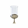 Candle Holder DKD Home Decor Crystal Golden Aluminium (13 x 13 x 71 cm)