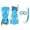 Diving Goggles with Snorkle and Fins Adults