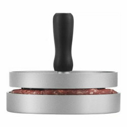 Burger Press Quttin Metal Silver 12 x 9 cm