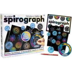 Drawing Set Spirograph Silverlit Black