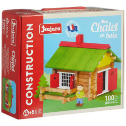 Action Figures Jeujura My Wooden Chalet  100 Pieces Playset