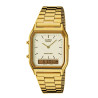 Men's Watch Casio AQ-230GA-9DMQYES Gold Golden