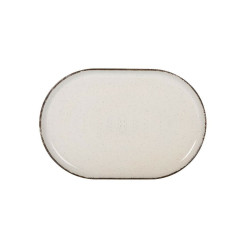 Snack tray La Mediterránea Anllo Oval 30 x 20 x 2,5 cm (12 Units)